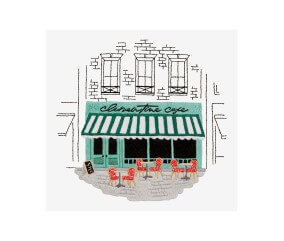 Patron de broderie Façade...