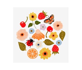 Patron de broderie Été en...