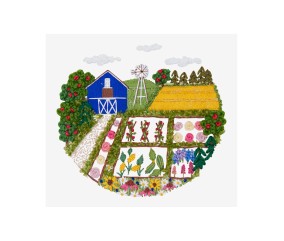 Patron de broderie Ferme en été par Sewbeeeit DMC