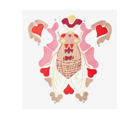 Patron de broderie Cigale...