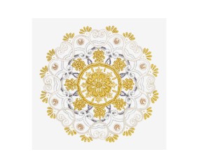 Patron de broderie Mandala...