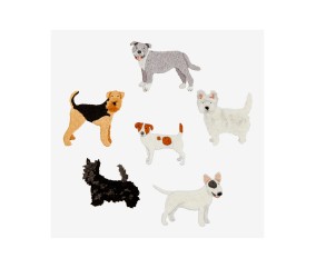 Patron de broderie Terriers DMC - modèle à télécharger