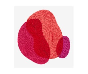 Patron de broderie Forme abstraite Chaleur DMC - modèle à télécharger