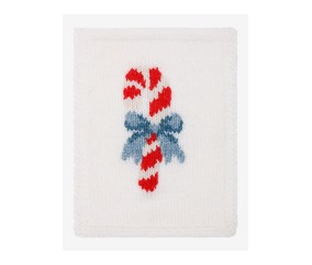 Patron de broderie Sucre d'orge à repriser DMC - modèle à télécharger