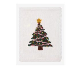 Patron de broderie Sapin de Noël à repriser DMC - modèle à télécharger