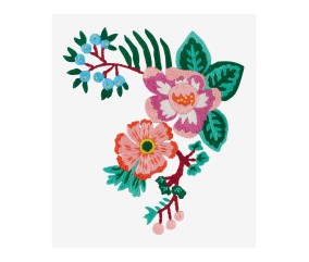 Patron de broderie Toujours en fleur DMC - modèle à télécharger