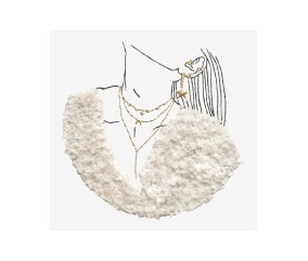 Patron de broderie Pull et bijoux, version Grandé DMC