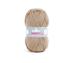 Pelote Knitty 4 DMC coloris 964 Marron - 50 g, 140 m
