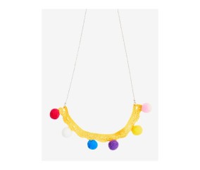 Collier Joy à pompons -...