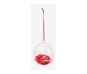 Boules de Noël garnies de...