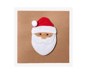 Carte de Noël Père Noël -...