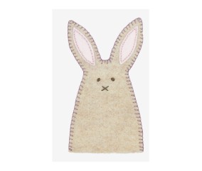 Coquetier lapin de face -...
