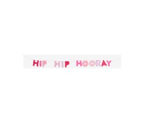 Guirlande Hip hip hourra -...