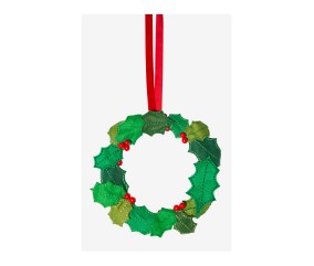 Couronne de houx - patron...