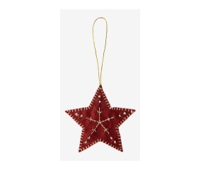 Étoile de Noël en feutrine...