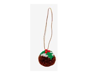 Pompon Pudding de Noël -...