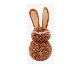 Lapin de Pâques marron en...