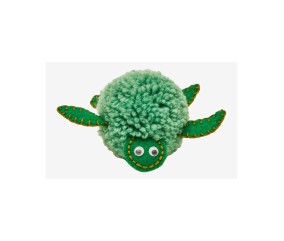 Tortue en pompon - patron...