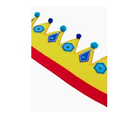 Couronne de roi en feutrine...
