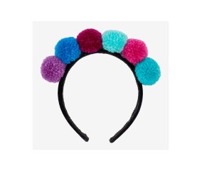 Bandeau à pompons - patron...