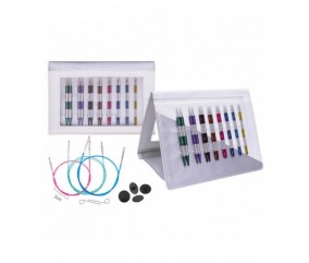 Set Deluxe Aiguilles circulaires interchangeables Smartstix N° 3,5 à 8 - Knitpro