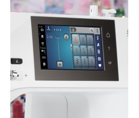 Écran tactile couleur de la BERNINA 475 QE