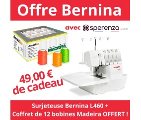 Offre BERNINA sur la surjeteuse L 460