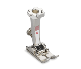 Pied pour jean N°8 pour machine électronique - Bernina - Gris