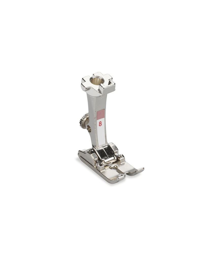 Pied pour jean N°8 pour machine électronique - Bernina - Gris