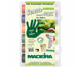 SmartBox de 18 Fils Sensa Green n°40 1000 m - Madeira - vue de face sur fond blanc