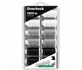 12 cônes Aerolock noir, gris, blanc