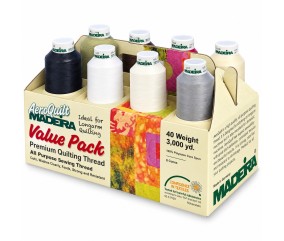 Value Pack 8 Cônes Aeroquilt n°40 2750 m - Madeira - vue de face sur fond blanc