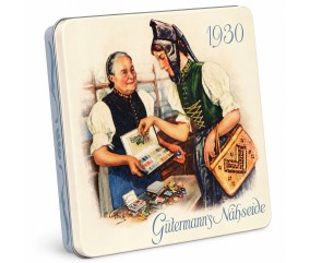 Coffret Nostalgie 30 Fils pour Tout Coudre 100 m - Gütermann - vue de face sur fond blanc