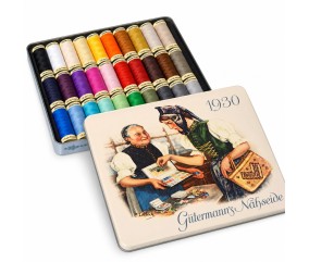 Coffret Nostalgie 30 Fils pour Tout Coudre 100 m - Gütermann - vue de détail