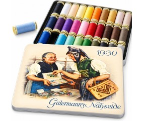 Coffret Nostalgie 30 Fils pour Tout Coudre 100 m - Gütermann - vue de dos