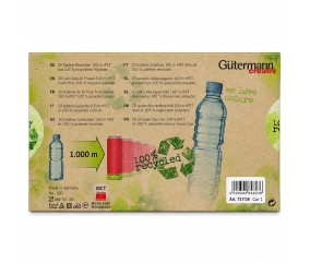Coffret de 20 Fils pour Tout Coudre Recyclés rPET 100 m - Gütermann - vue de côté