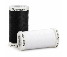 Coffret de 6 Fils pour Tout Coudre 250 m Basiques - Gütermann - vue de l'emballage