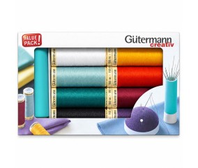 Set de 8 Fils pour Tout Coudre 100 m + Twister Prym - Gütermann - vue de détail