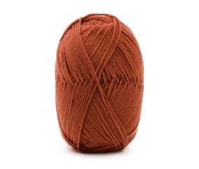 Phil Socks Merinos Phildar - coloris Terre Battue - échantillon et ambiance