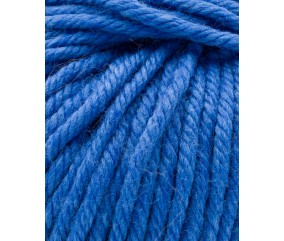 Phil Imaginaire 8 Phildar - coloris Bleu Persan - vue de détail du fil