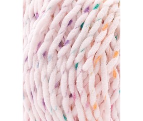 Pingo Chenille Candy Pingouin - coloris Rose Clair - vue de détail du fil