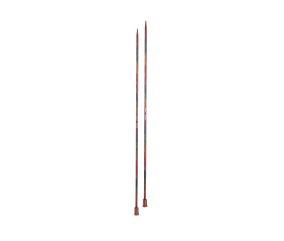 Aiguilles droites Symfonie 2 30 cm KnitPro - paire 3,5 mm en bois de bouleau