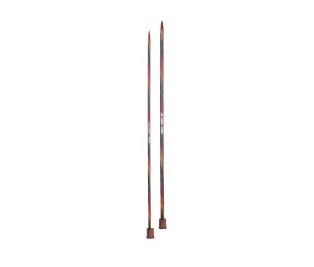 Aiguilles droites Symfonie 2 30 cm KnitPro - paire 4,5 mm en bois de bouleau