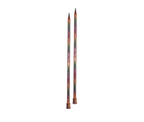 Aiguilles droites Symfonie 2 30 cm KnitPro - paire 9 mm en bois de bouleau