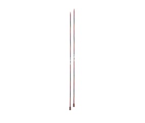 Aiguilles droites Symfonie 2 40 cm KnitPro - paire 3,25 mm en bois de bouleau