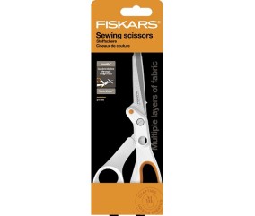 Ciseaux de couture RazorEdge Amplify Softgrip 21 cm Fiskars - emballage