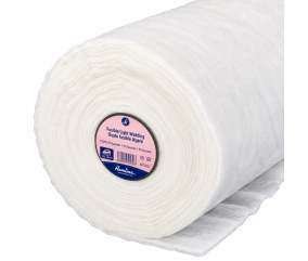 Molleton thermocollant léger HN131 - 86 g/m² Blanc - 90 cm - Vendu au mètre - Hemline