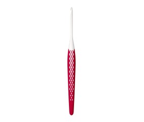Crochet Prym Ergonomics n°3,5 rouge - vue de face