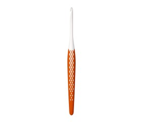 Crochet Prym Ergonomics n°4,5 mandarine - vue de face