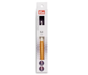 Crochet Prym Ergonomics n°5 miel - sur sa carte